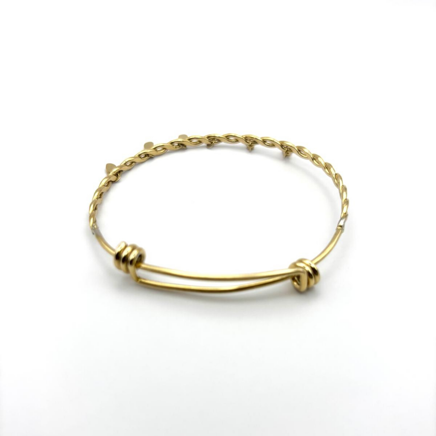 bracelet-jonc-torsade-dore-acier-inoxydable