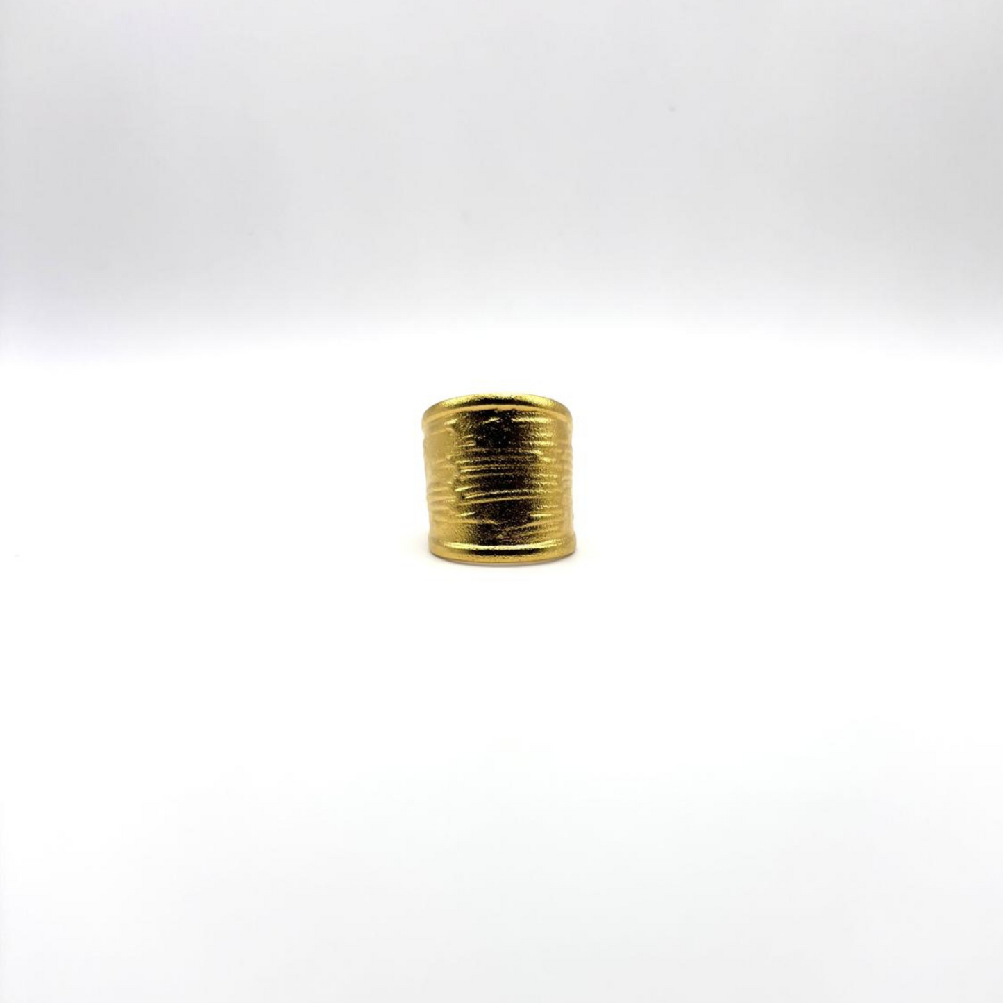 bague-large-acier-inoxydable-dore